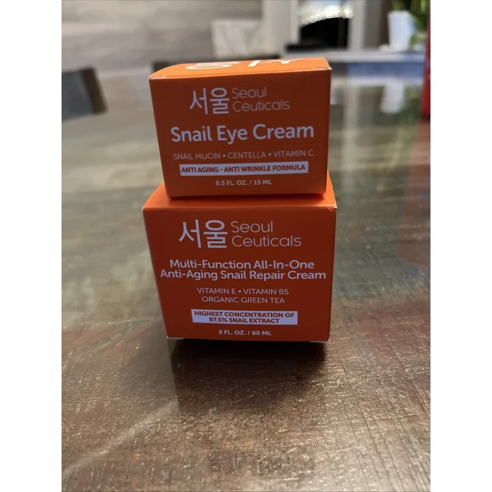 SeoulCeuticals  Multifunction Face Repair Cream 2 Fl. Oz. New , Snail Eye Cream